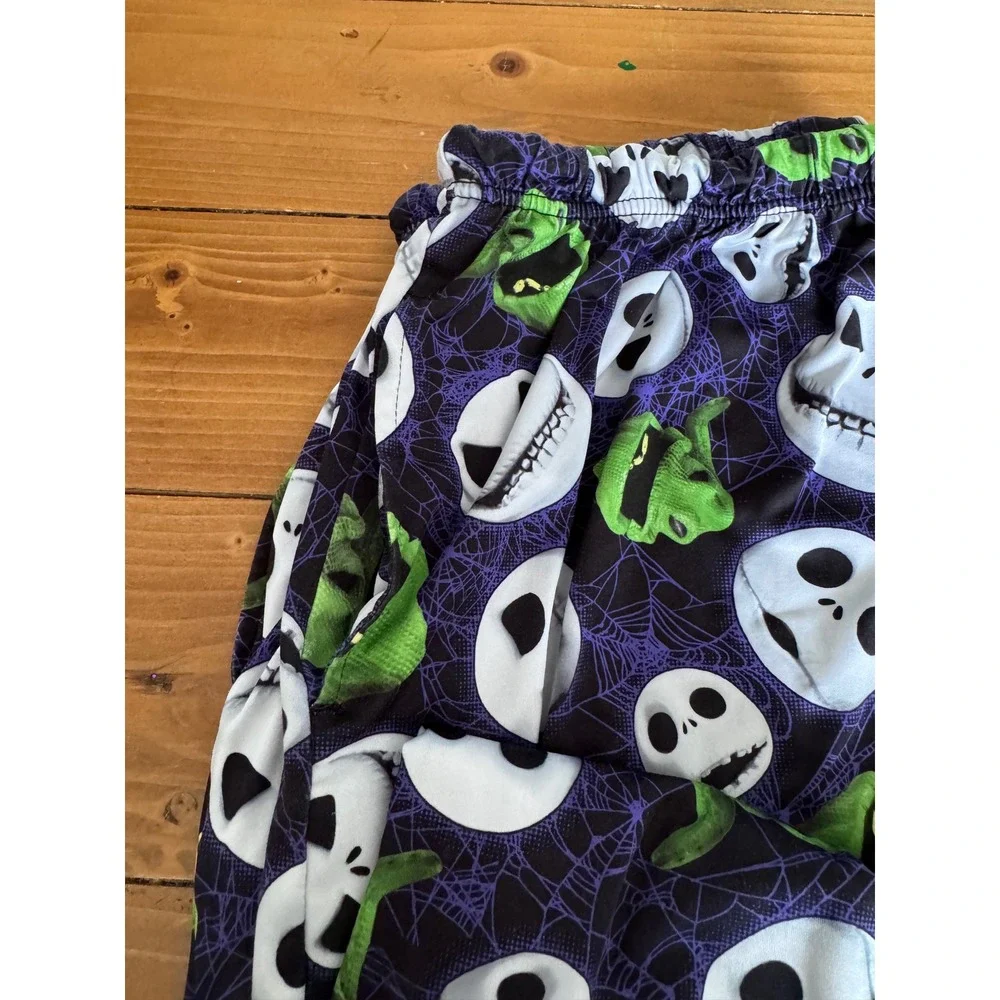 Disney‎ Nightmare Before Christmas Jack Skellington Oogie Boogie Pajama Pants L - Picture 4 of 9
